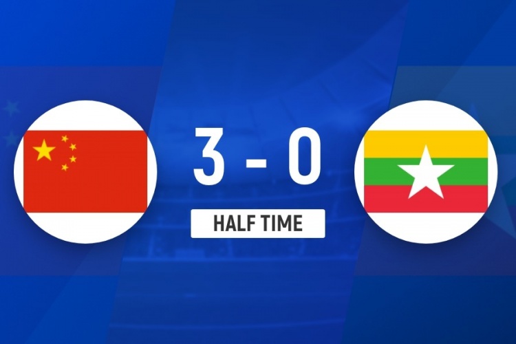 九游娱乐-半场-U17中国女足3-0缅甸女足U17 刘雨希、郑霓漫、黄沁怡破门