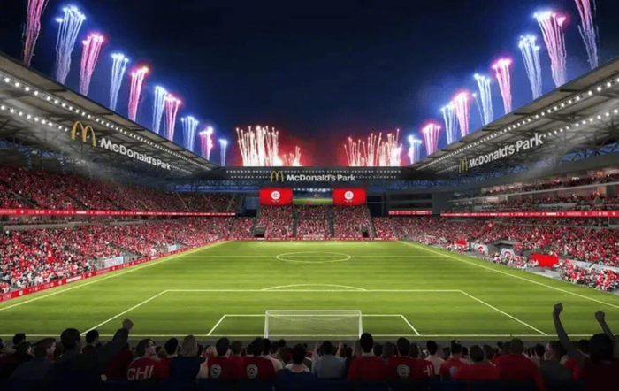 九游娱乐登录入口-芝加哥火焰队新球场2028年启用，命名麦当劳公园|芝加哥火焰足球俱乐部|芝加哥市中心|美国足球|足球|体育场馆_新浪体育_新浪新闻